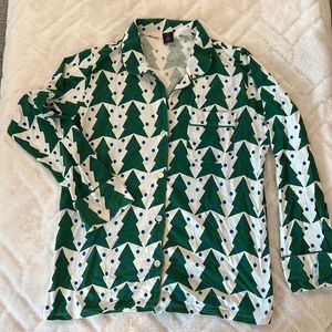 Christmas Tree Pajama Top